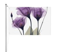 Fiori di lavanda viola della speranza,Bandiera da giardino, bandiera decorativa da cortile, bandiera bifacciale, 2x3 piedi, per esterni e interni