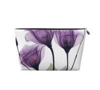 Fiori di lavanda viola speranza, Borsa da toilette Borsa per trucco Borsa per cosmetici Borsa da toilette da viaggio portatile