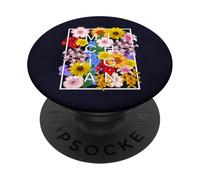Fiori di Michigan Word Art - Michigander Pride PopSockets PopGrip Adesivo