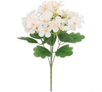Fiori di ortensia artificiali, steli di ortensia in seta per centrotavola per matrimoni, composizioni floreali finte come sfondo fotografico, casa in plastica (A)