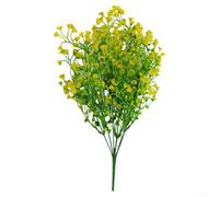 Fiori di plastica per bordi del giardino o vialetti con ritenzione della forma costante dopo esposizione prolungata (giallo)