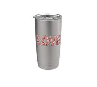 Fiori di primavera Amore Bicchiere termico in acciaio inox doppia parete