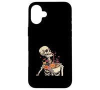 Fiori Di Scheletro Degli Amanti Delle Piante Custodia per iPhone 16 Plus