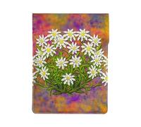 Fiori di stella alpina svizzeri, Custodia per laptop in pelle PU, borsa per notebook, custodia per laptop, custodia per tablet