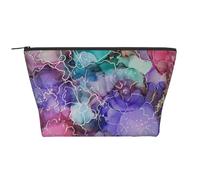 Fiori di tintura per cravatta, Borsa da toilette Borsa per trucco Borsa per cosmetici Borsa da toilette da viaggio portatile