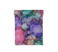 Fiori di tintura per cravatta, Spremere il portafoglio superiore da donna Borsa portaoggetti Piccola portamonete Portamonete