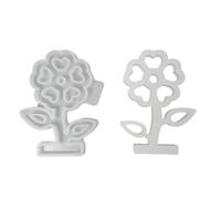 Fiori e vasi di fiori in silicone base colata valorizzazione decorazione desktop per artisti artigianali fatti a mano forniture