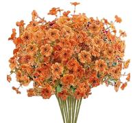 Fiori finti autunnali | Falsi di simulazione autunno del Ringraziamento artificiali Fiori | Atmosfera calda decorazione di fiori artificiali per balcone, giardino, portico, patio, porta d'ingresso