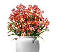Fiori finti - Fiori di Margherita finta, arbusti artificiali resistenti ai raggi UV per interni esterni, vegetazione realistica per piantatrice domestica