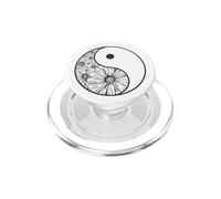 Fiori Fiori Yin e Yang PopSockets PopGrip per MagSafe