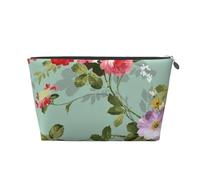 Fiori floreali d'epoca, Borsa da toilette Borsa per trucco Borsa per cosmetici Borsa da toilette da viaggio portatile