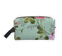 Fiori floreali d'epoca, Borsa per il trucco Borsa per cosmetici Borsa da viaggio portatile da viaggio Borsa per trucco Organizer