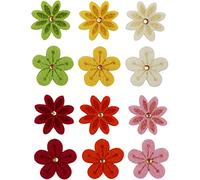 Fiori in feltro, diametro 30 mm, spessore 2,5 mm, 120 pezzi