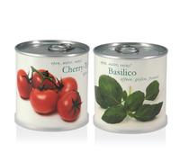Fiori in una scatola regalo set Cherry Tomato - Basi Lico