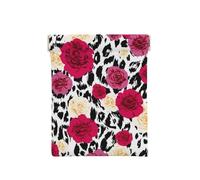 Fiori leopardati colorati, Spremere il portafoglio superiore da donna Borsa portaoggetti Piccola portamonete Portamonete