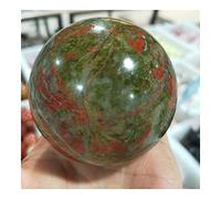 Fiori naturali Tesoro verde Sfera del tesoro verde Pietra di cristallo di qualità purifica la pietra smagnetizzata decorazione della stanza