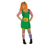 FIORI PAOLO Pel di Carota costume travestimento ragazza donna adulto (Taglia unica 40-42)