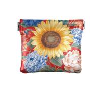 Fiori Primavera Girasole Donna Piccolo Borsa In Pelle Cambiamento Comodo Organizzazione Borse per Lady, primavera Fiori Girasole, 1 size, moderno