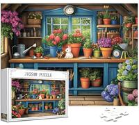Fiori Puzzle 6000 Pezzi, 5D DIY Puzzle Animale Puzzle Adulti e Principianti da 14 Anni, Jigsaw Puzzle con Confezione Regalo Giochi Rilassamento e Intelligence, Home Wall Room Decor, 179x105cm,Model162
