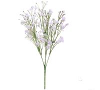 Fiori realistici in plastica per il respiro del bambino, 34 cm, rosa, viola | Materiale PVC morbido al tatto, realistico per design a petali, lunghezza 34 cm, leggero 31 g, fiori finti