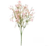 Fiori realistici in plastica per il respiro del bambino, 34 cm, rosa, viola | Materiale PVC morbido al tatto, realistico per design a petali, lunghezza 34 cm, leggero 31 g, fiori finti