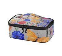 Fiori retrò con pittura a olio di colore sentire piccola borsa pranzo latte materno Cooler Bag per viaggio piccola scatola di pranzo per gli uomini per con manico loncheras Grandes para Mujer