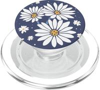 Fiori retrò grandi margherite PopSockets PopGrip per MagSafe