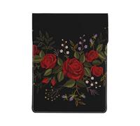 Fiori Rose Westernch, Custodia per laptop in pelle PU, borsa per notebook, custodia per laptop, custodia per tablet