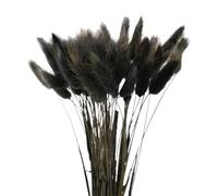 Fiori Secchi Decorativi 60 fiori secchi, erba di coda, canna pampa premium, bouquet immortale, piante decorative for feste nozze(Color-07)