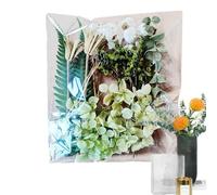 Fiori secchi,Fiori secchi per vaso | Kit fai da te per Scrapbooking - Foglie di fiori naturali essiccate per scrapbooking, cornici per foto, artigianato, creazione di