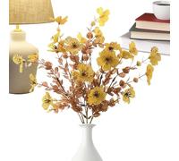 Fiori Secchi per Vaso - Composizione Floreale Secca - Decorazione Artificiale Realistica per Giardino Portico Matrimonio Balcone Porta d'Ingresso Fotografia