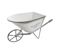 Fioriera a Carriola Shabby Chic Carriola Portafiori Resistente Alle Intemperie