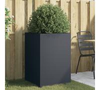 vidaXL Fioriera Antracite 52x48x75 cm in Acciaio