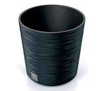 Fioriera Antracite Prosperplast FURU con serbatoio 30x30x29,4 cm 15 L