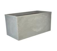 Fioriera Ardesia 80 cm Grigio Scuro
