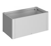 Fioriera BELVEDERE 100 in Metallo Biohort Grigio Scuro Metal