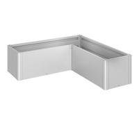 Fioriera BELVEDERE L 150 in Metallo Biohort Grigio Quarzo Metal