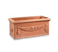 Fioriera Classica Rettangolare Ducale 100 cm Terra di Siena