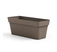 FIORIERA CLEO CON RUOTE 60-80-100 CM.PLASTICA DURA BIANCO-AVANA-ANTRACITE VECA
