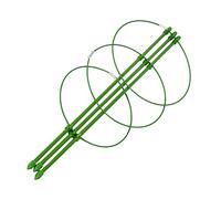 Fioriera con filo di acciaio da 7 mm per supporto piante rampicanti, robusta struttura triangolare, spruzzata elettrostaticamente, design regolabile, pronto all'uso, assistenza per piante