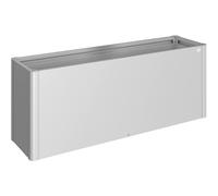 Fioriera BELVEDERE 200 in Metallo Biohort Argento Metal