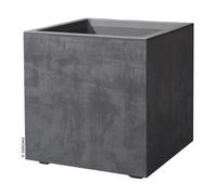 Deroma Vaso Quadro Millenium con Serbatoio d'Acqua - Antracite - 39 cm