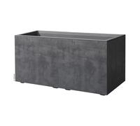 FIORIERA DA ESTERNO DEROMA "MILLENIUM" RETTANGOLARE IN RESINA ANTRACITE 79X39...
