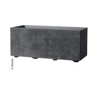 FIORIERA 99 CM DEROMA MILLENNIUM R ANTRACITE CON RISERVA ACQUA