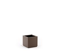 Fioriera da esterno Ethica in plastica tortora 36x36x35h cm Tortora