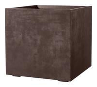 Fioriera da esterno Millenium in polipropilene marrone 49x49 cm Brown