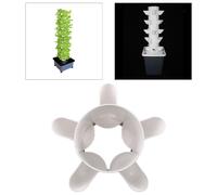 Fioriera da Fioriera impilabile Resistente all'usura Pratica Torre idroponica