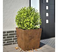 Fioriera da Giardino 50x50x50 cm in Acciaio Corten (7,08KG)