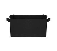 Fioriera da giardino a sacco vegetale per piante di fragole eco -tessuto in tessuto a forma quadra di grande capacità con doppie manici per il giardino del balcone per la casa (Piccolo (40*30*20cm))