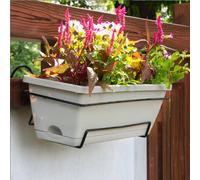 Fioriera da giardino sospesa per ringhiera del balcone per la fattoria sul